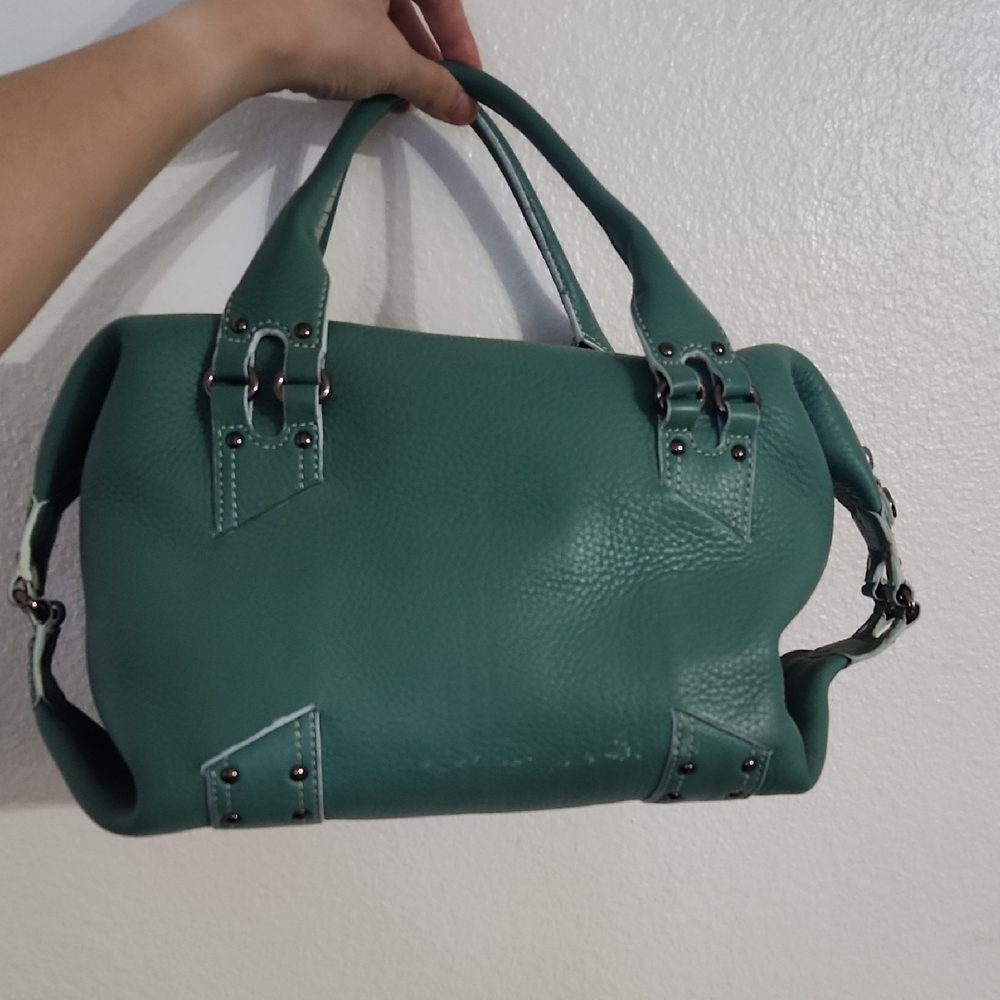 Cole Haan Vintage Elegant Green Handbag